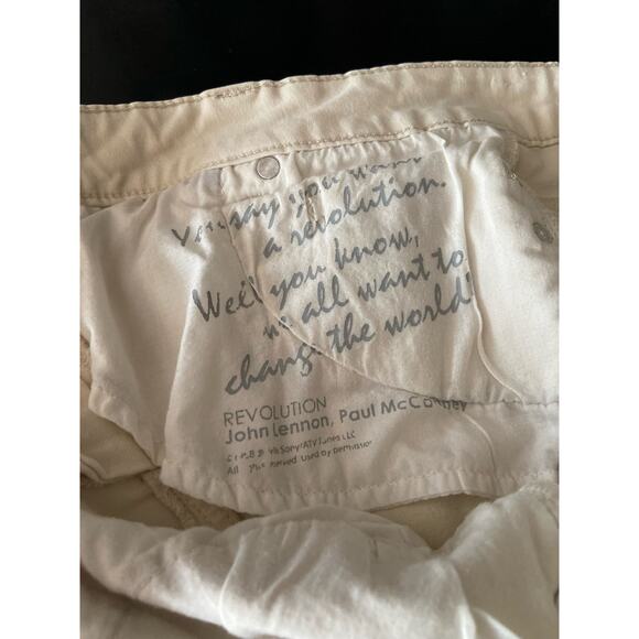 LIVERPOOL Jeans 'Michelle Capri' Creamy White Jeans sz 8/29 - Picture 6 of 14